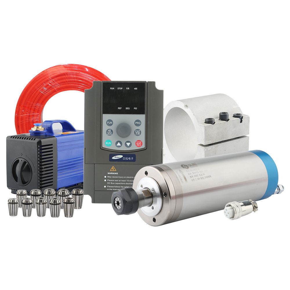 CNC Router Kit 2.2kw ER20 Wate - 2.2Kw Water Cooled Spindle Kit Vfd ulasan dan harga