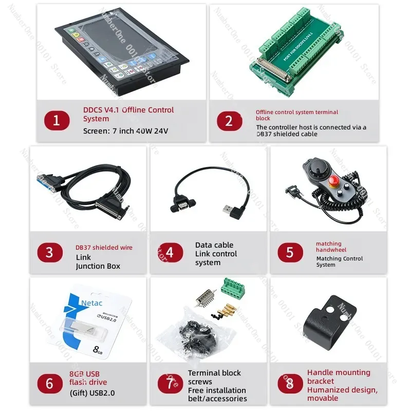DDCS V4.1 V3.1 CNC Controller  - Ddcs V4.1 4 Axis Cnc Offline Controller ulasan dan harga